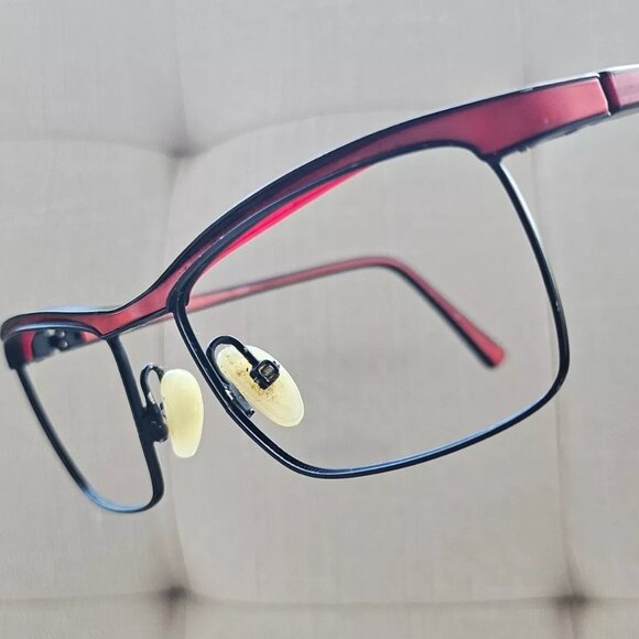 Etnia designed by Etnia Barcelona Women Eyeglasses Frame Black/Red AKITA Glasses - Picture 7 of 12